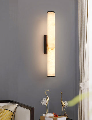 Alabaster Callisto Cylindrical Wall Lamp