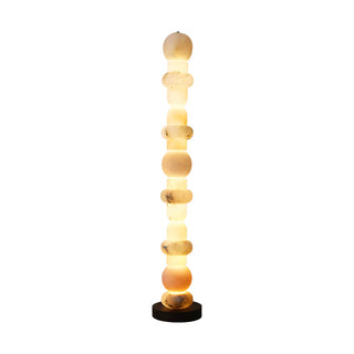 Alabaster Column Modern Floor Lamp