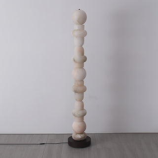 Alabaster Column Modern Floor Lamp