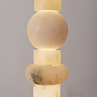 Alabaster Column Modern Floor Lamp