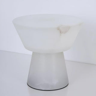 Alabaster Conical Table Lamp