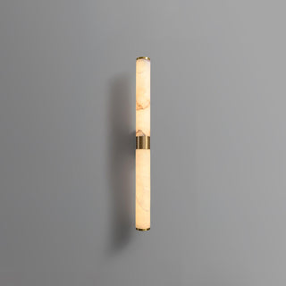 Alabaster Cylindrical Line Wall Light