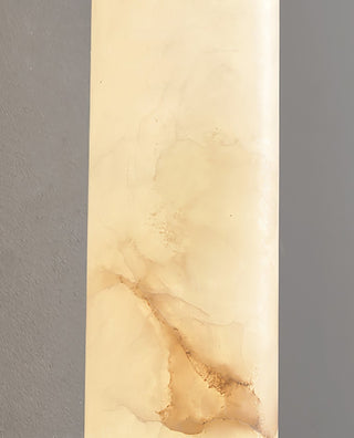 Alabaster Cylindrical Line Wall Light