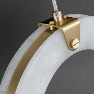 Alabaster Duplex Staircase Pendant Light