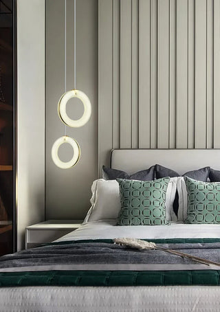 Alabaster Duplex Staircase Pendant Light