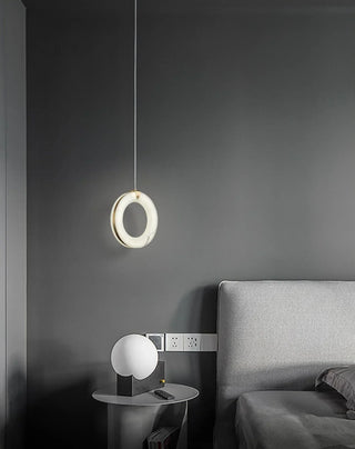 Alabaster Duplex Staircase Pendant Light