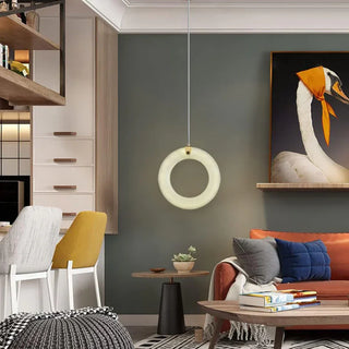 Alabaster Duplex Staircase Pendant Light