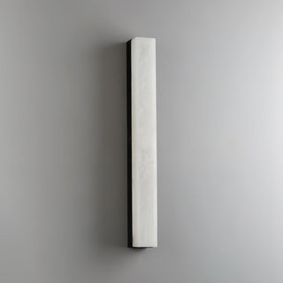 Alabaster Emerson Brass Wall Lamp