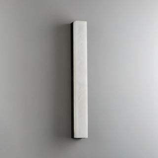Alabaster Emerson Brass Wall Lamp