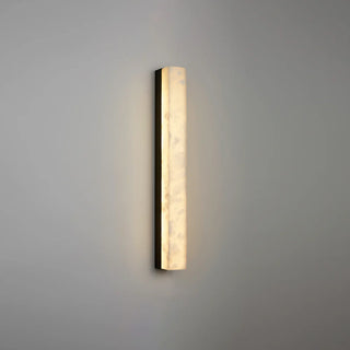 Alabaster Emerson Brass Wall Lamp