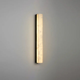 Alabaster Emerson Brass Wall Lamp