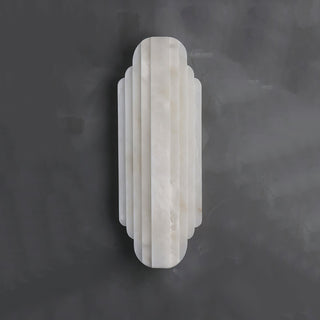 Alabaster Estelle Vertical Stripes Wall Sconce