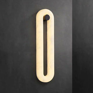 Alabaster Fader Elliptical Wall Lamp - Vidirlighting