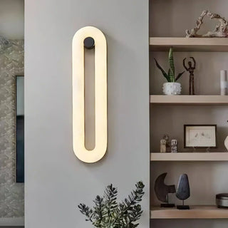 Alabaster Fader Elliptical Wall Lamp - Vidirlighting