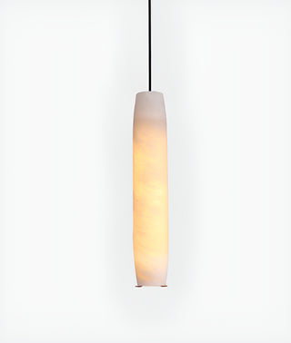 Alabaster Flute Luxury Pendant Light