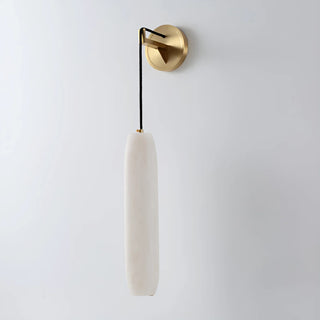 Alabaster Flute Wall Lamp