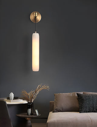 Alabaster Flute Pendant Wall Lamp