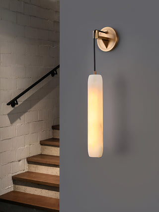 Alabaster Flute Pendant Wall Lamp