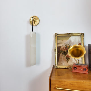 Alabaster Flute Pendant Wall Lamp