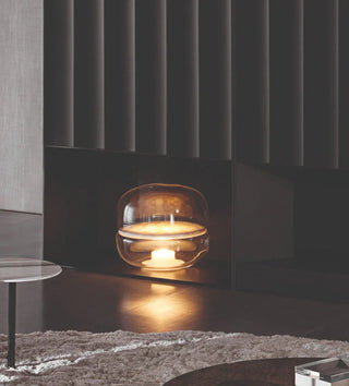 Alabaster Glass Table Lamp