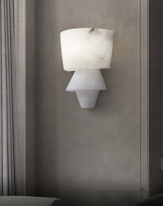 Alabaster Laboratory Cone Wall Light