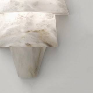 Alabaster Laboratory Cone Wall Light