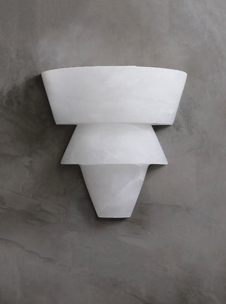 Alabaster Laboratory Cone Wall Light