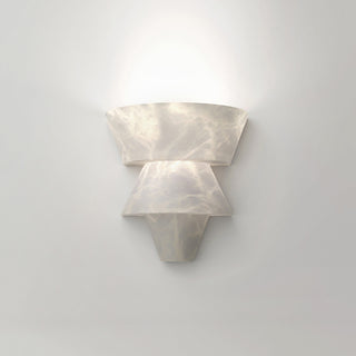 Alabaster Laboratory Cone Wall Light