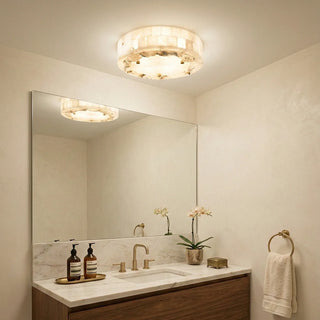 Alabaster Luriel Disk Ceiling Light - Vidirlighting