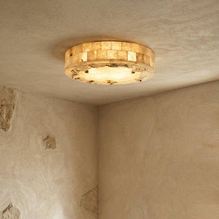 Alabaster Luriel Disk Ceiling Light - Vidirlighting