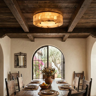 Alabaster Luriel Disk Ceiling Light - Vidirlighting