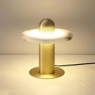 Alabaster Median Table Lamp