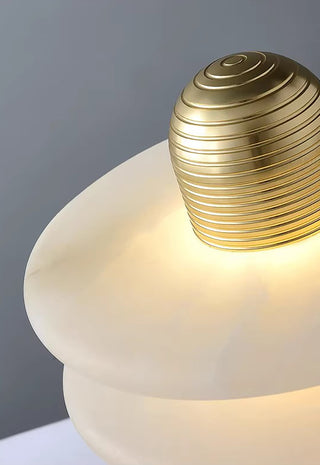 Alabaster Median Table Lamp