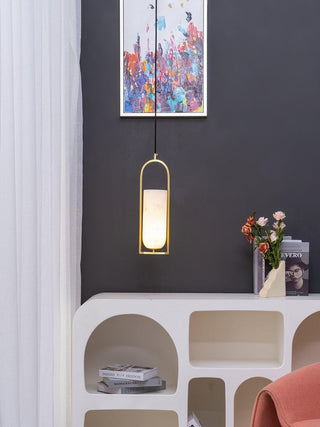 Alabaster Melange Small Pendant Light