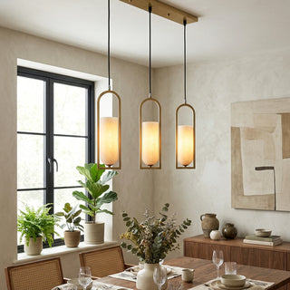 Alabaster Melange Small Pendant Light