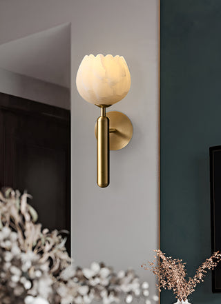 Alabaster Mian Wall Lamp