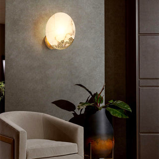 Alabaster Modern Ando Wall Lamp