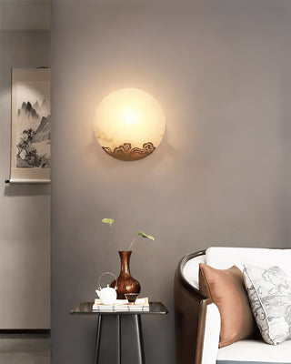 Alabaster Modern Ando Wall Lamp