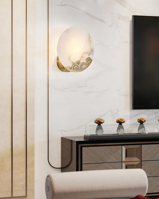 Alabaster Modern Ando Wall Lamp