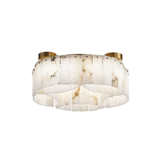 Alabaster Modern Brass Ceiling Lamp