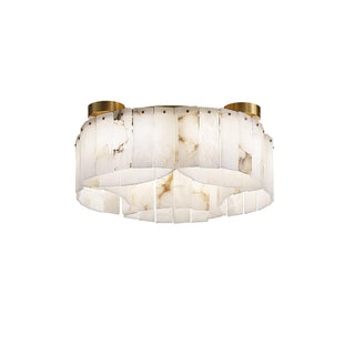 Alabaster Modern Brass Ceiling Lamp