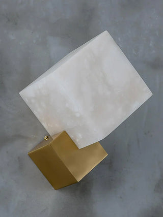 Alabaster Modern Gatsby Wall Sconce