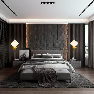 Alabaster Modern Gatsby Wall Sconce - Vidirlighting