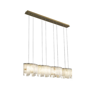 Alabaster Modern Layering Chandelier