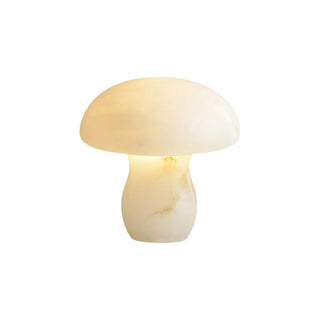 Alabaster Modern Mushroom Table Lamp