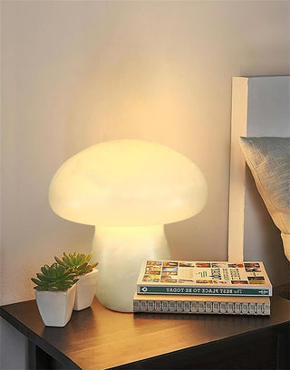 Alabaster Modern Mushroom Table Lamp