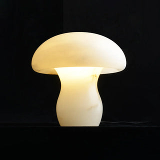 Alabaster Modern Mushroom Table Lamp