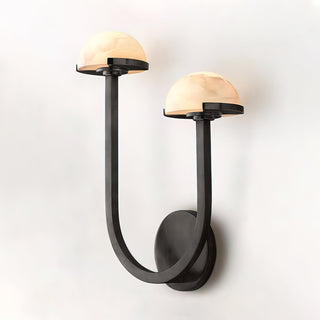 Alabaster Modern Mushroom Wall Lamp