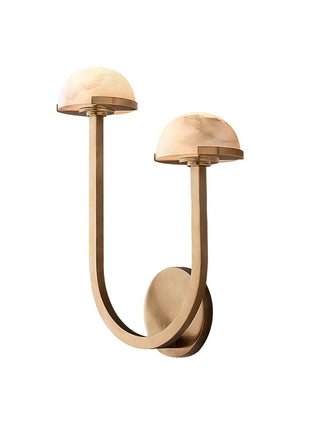 Alabaster Modern Mushroom Wall Lamp