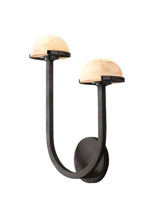 Alabaster Modern Mushroom Wall Lamp